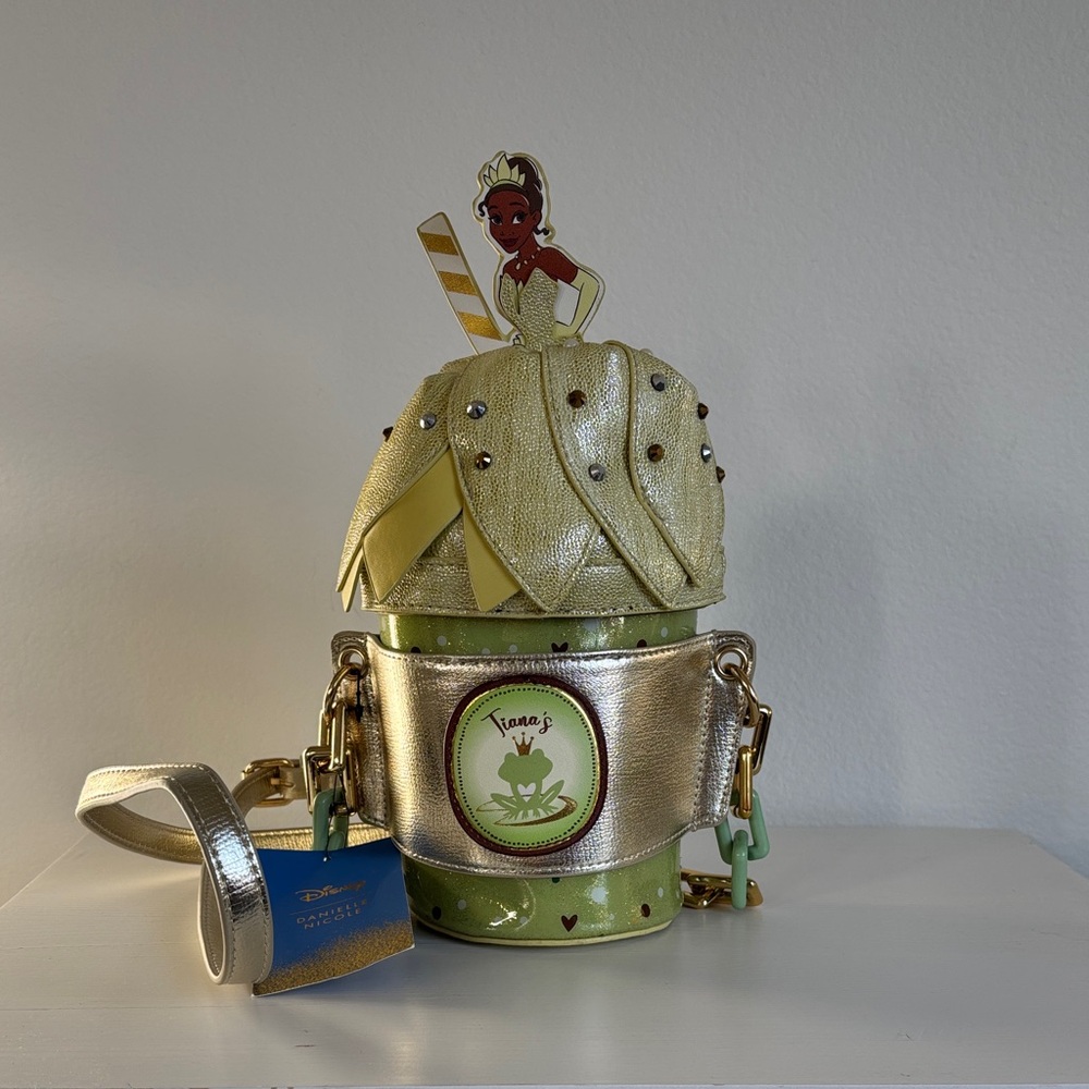 Disney Tiana Green and Gold Cupcake Bag by Danielle Nicole